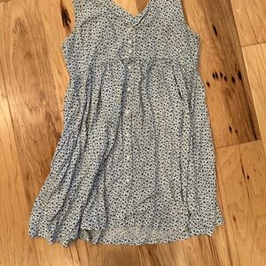 Denim & Supply Ralph Lauren Blue Floral Mini Dress